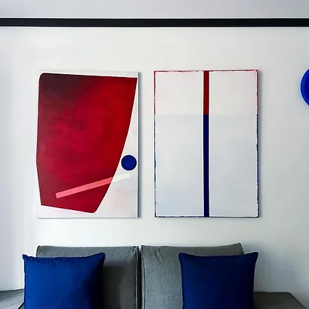 Appartamento Composition 23 With Blue Circle Cracovia Esterno foto